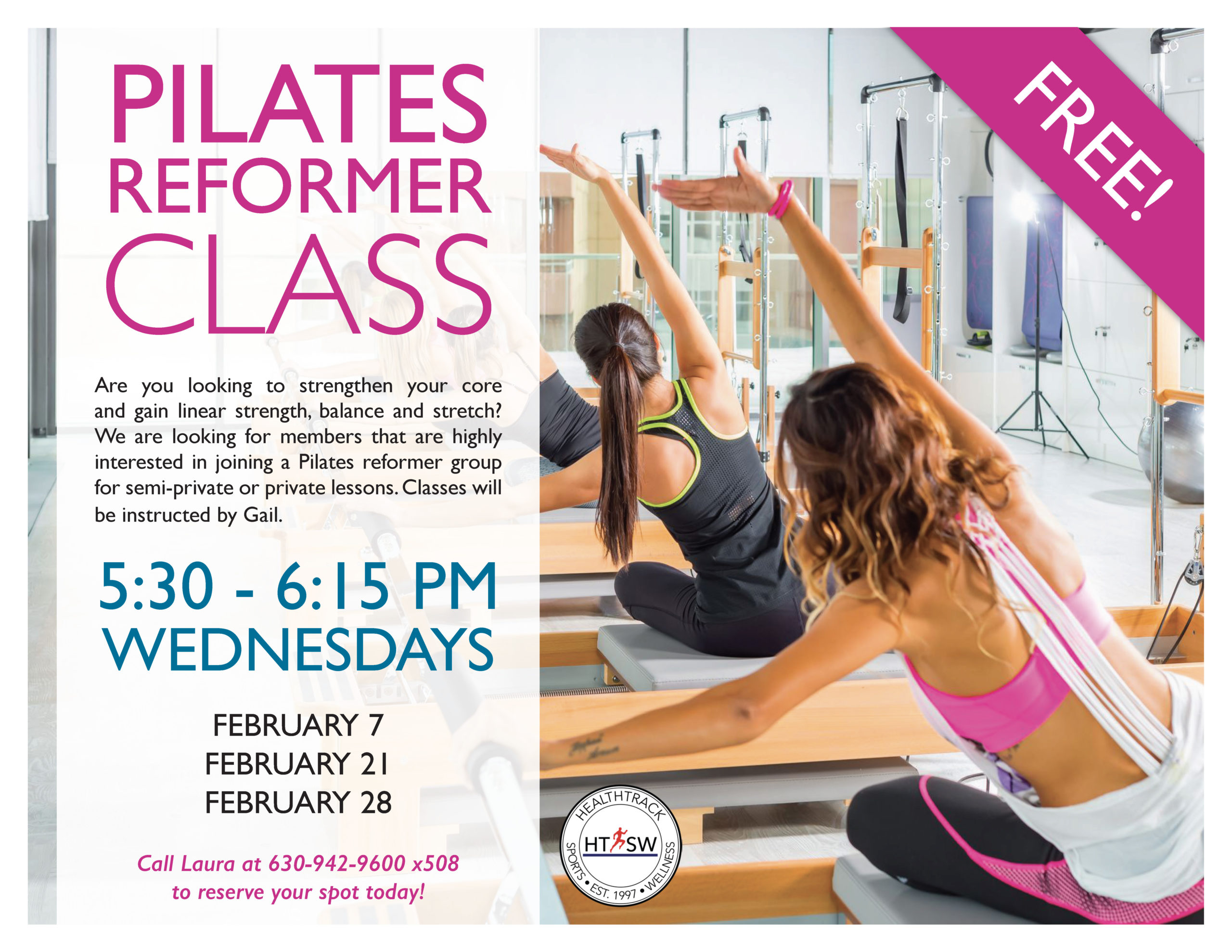 Studio Pilates HealthTrack